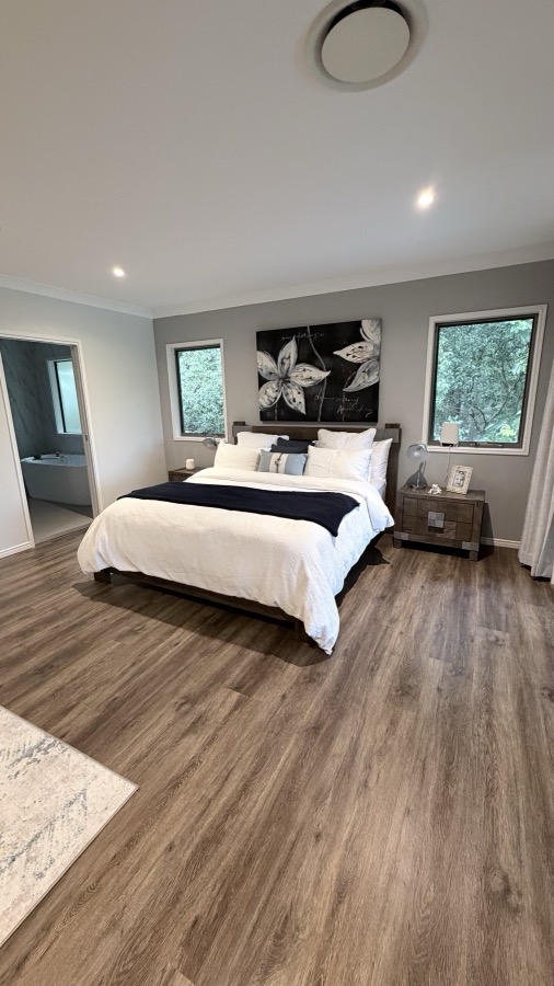 Primary bedroom after a FYS Cleaning Services clean, Brisbane home