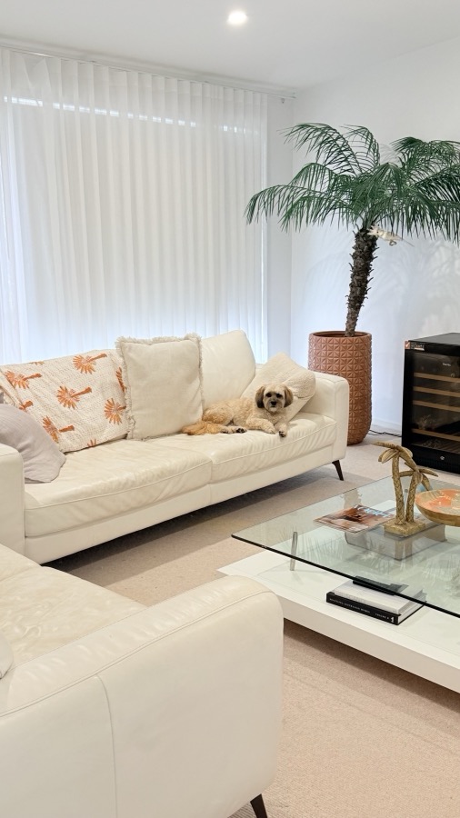 Living room after a FYS Cleaning Services clean, Brisbane home